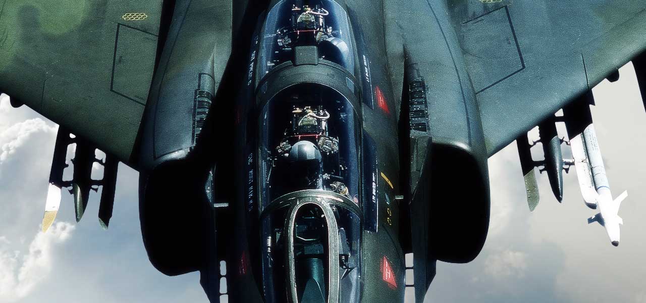 a jet fighter